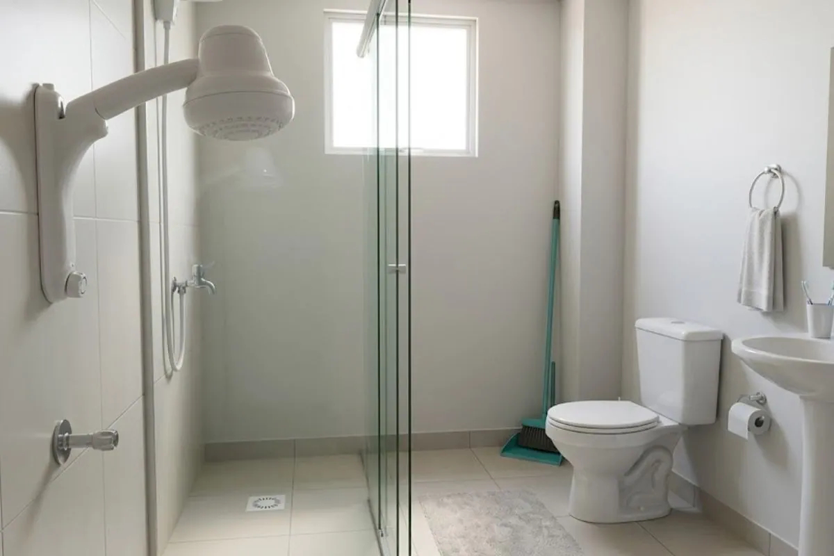 chuveiro moderno economico banheiro brasileiro