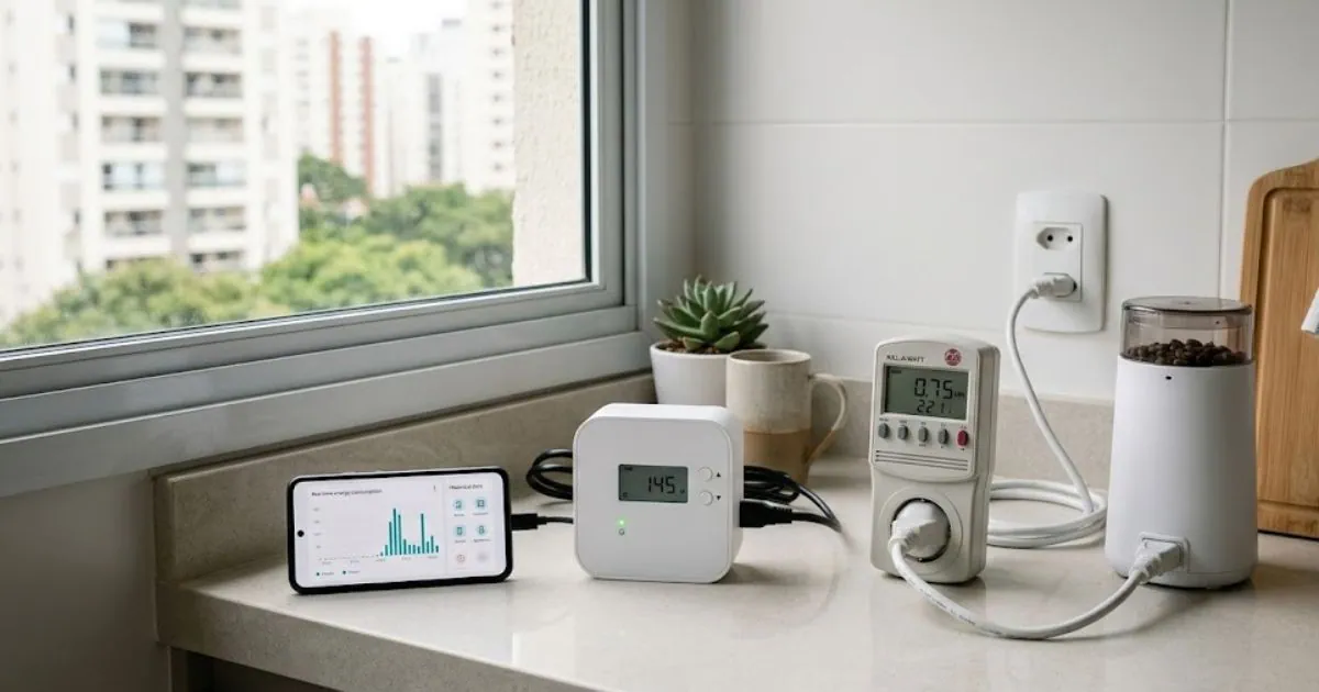 Comparação entre medidor de consumo Tuya Wi-Fi e MaxPow em ambiente residencial